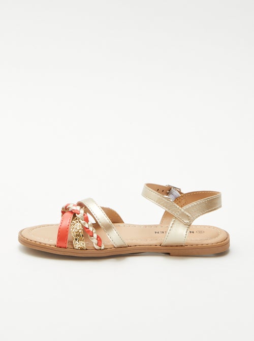 Sandalen met bandjes - Kiabi