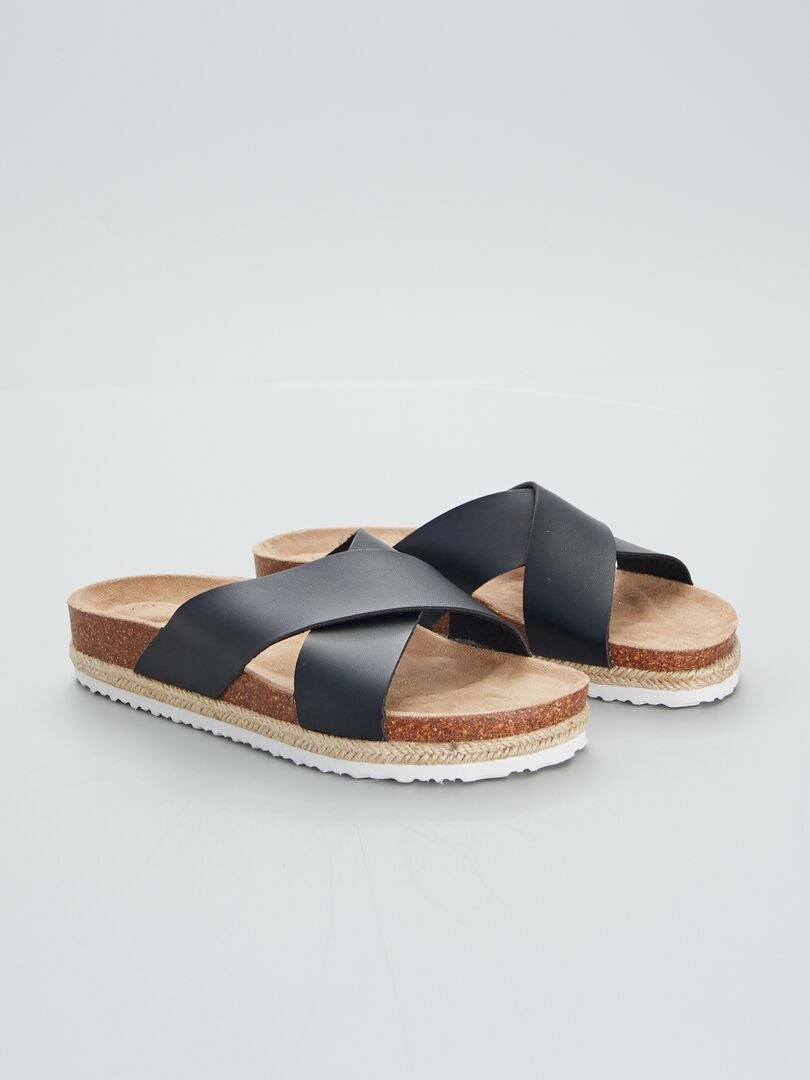 Sandalen dames dikke online zool