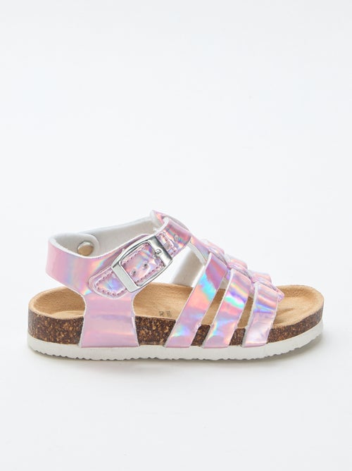 Sandalen met drie bandjes - Kiabi