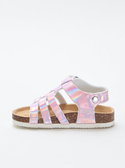 Sandalen met drie bandjes - Kiabi