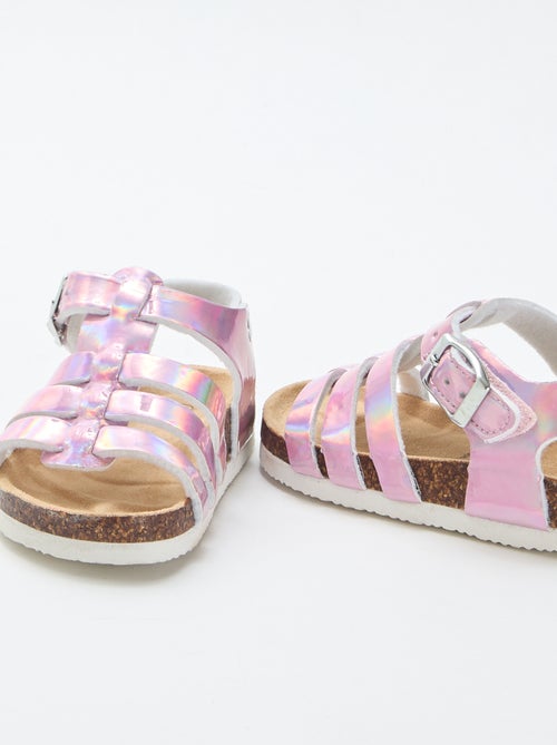 Sandalen met drie bandjes - Kiabi