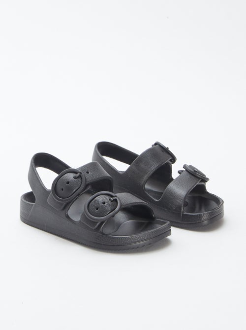 Sandalen met dubbel riempje - Kiabi
