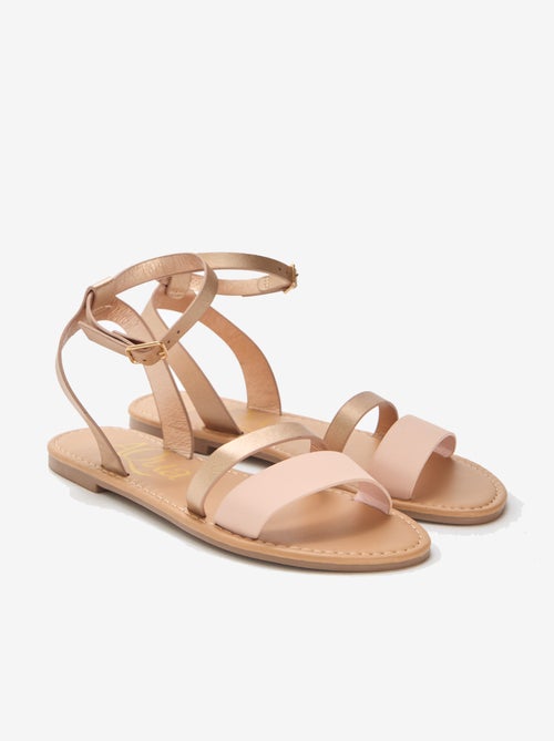 Sandalen met enkelbandje - Kiabi