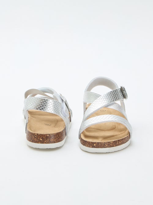 Sandalen met gekruiste bandjes - Kiabi