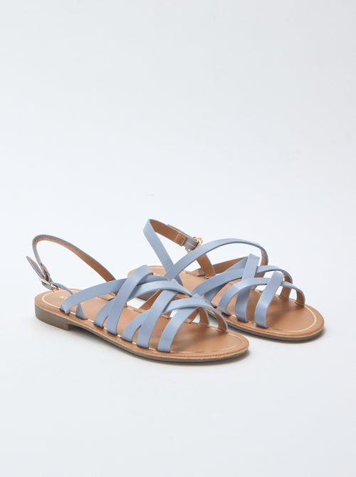 Sandalen met gespbandjes - Kiabi