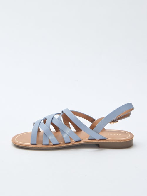 Sandalen met gespbandjes - Kiabi