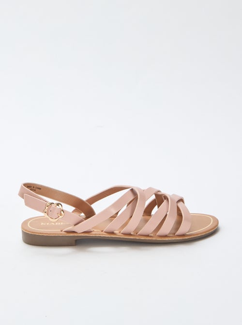 Sandalen met gespbandjes - Kiabi