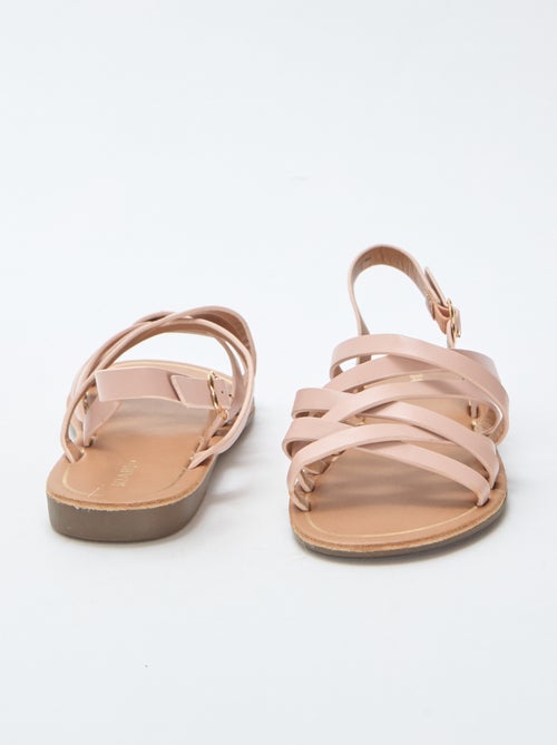 Sandalen met gespbandjes - Kiabi