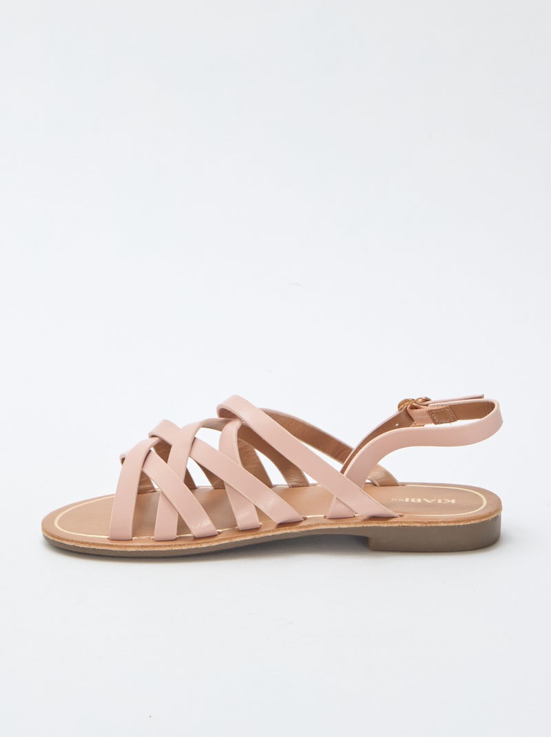 Sandalen met gespbandjes Rose - Kiabi