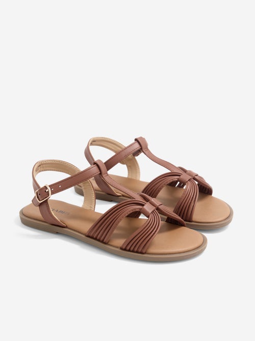 Sandalen met gespen - Kiabi