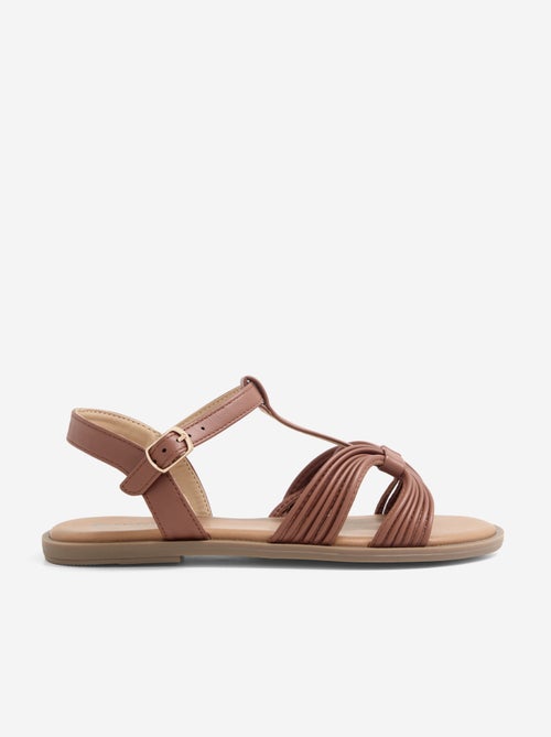 Sandalen met gespen - Kiabi
