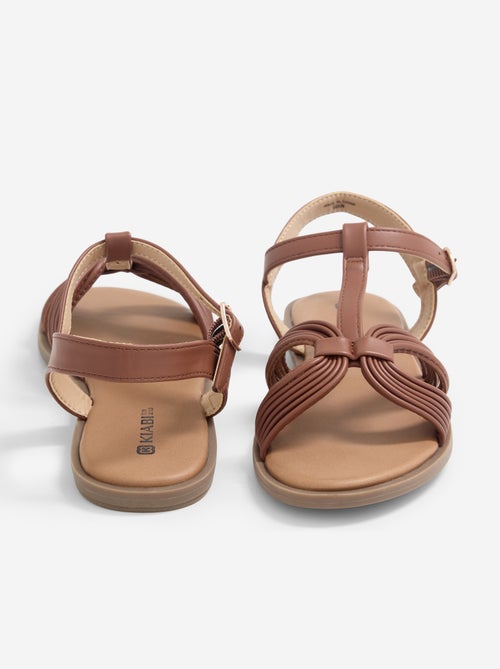 Sandalen met gespen - Kiabi
