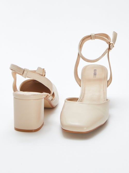 Sandalen met hak | Mary Janes-model - Kiabi