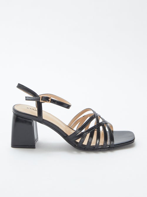Sandalen met hak - Kiabi