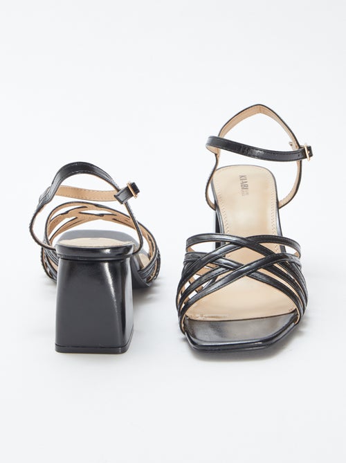 Sandalen met hak - Kiabi