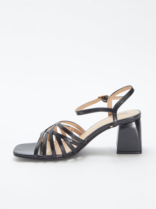 Sandalen met hak - Kiabi
