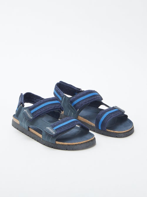 Sandalen met klittenband - Kiabi