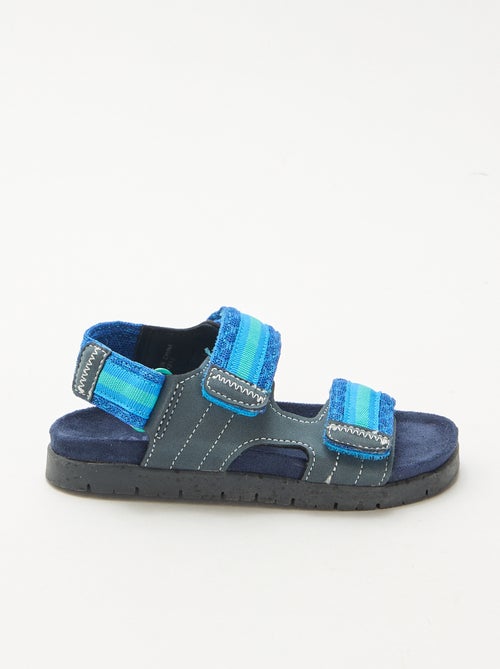 Sandalen met klittenband - Kiabi
