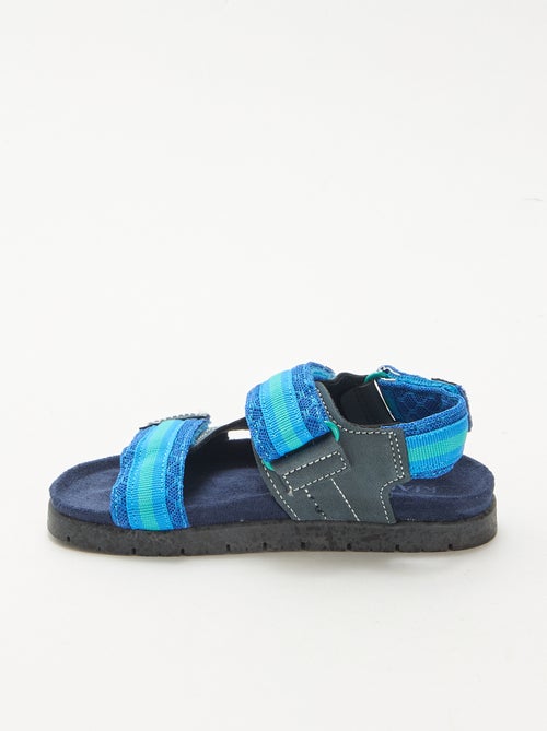 Sandalen met klittenband - Kiabi
