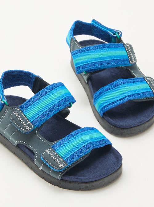 Sandalen met klittenband - Kiabi