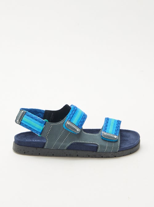 Sandalen met klittenband - Kiabi