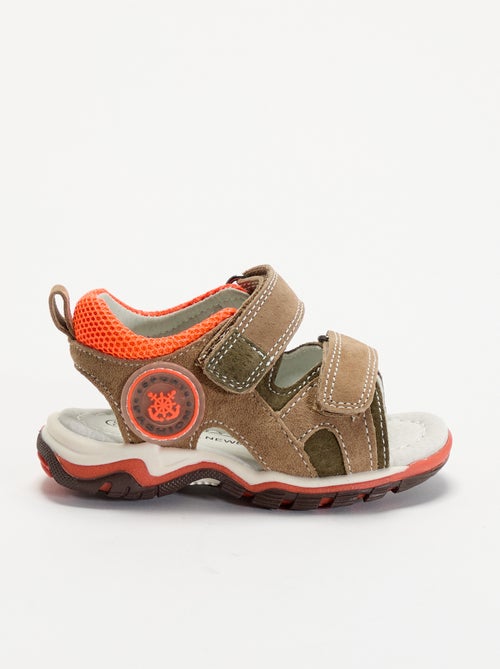 Sandalen met klittenband - Kiabi