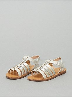 Schoenen - Sandalen met klittenband - Kiabi