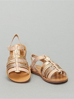 Schoenen - Sandalen met klittenband - Kiabi