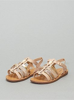 Schoenen - Sandalen met klittenband - Kiabi