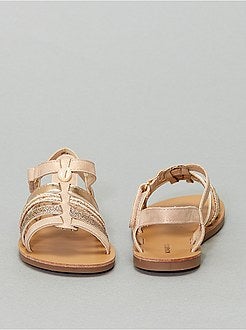 Schoenen - Sandalen met klittenband - Kiabi