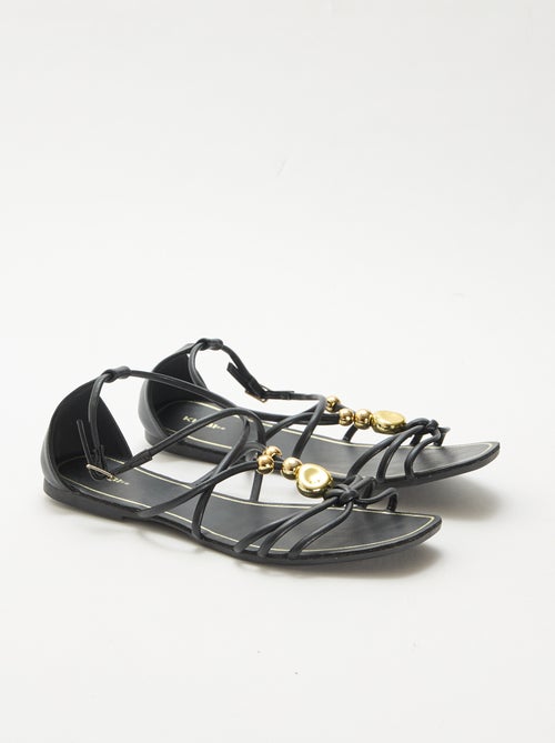 Sandalen met sieraden - Kiabi