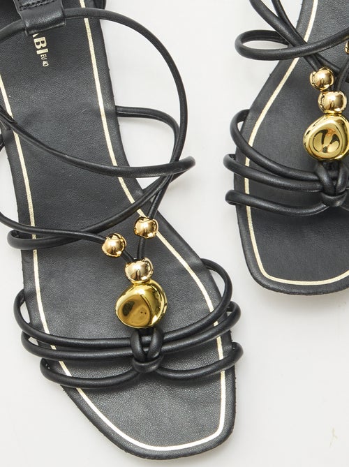 Sandalen met sieraden - Kiabi
