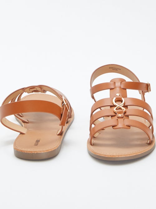 Sandalen met sierdetail - Kiabi