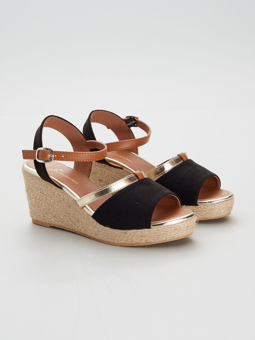 Sandalen discount met sleehak