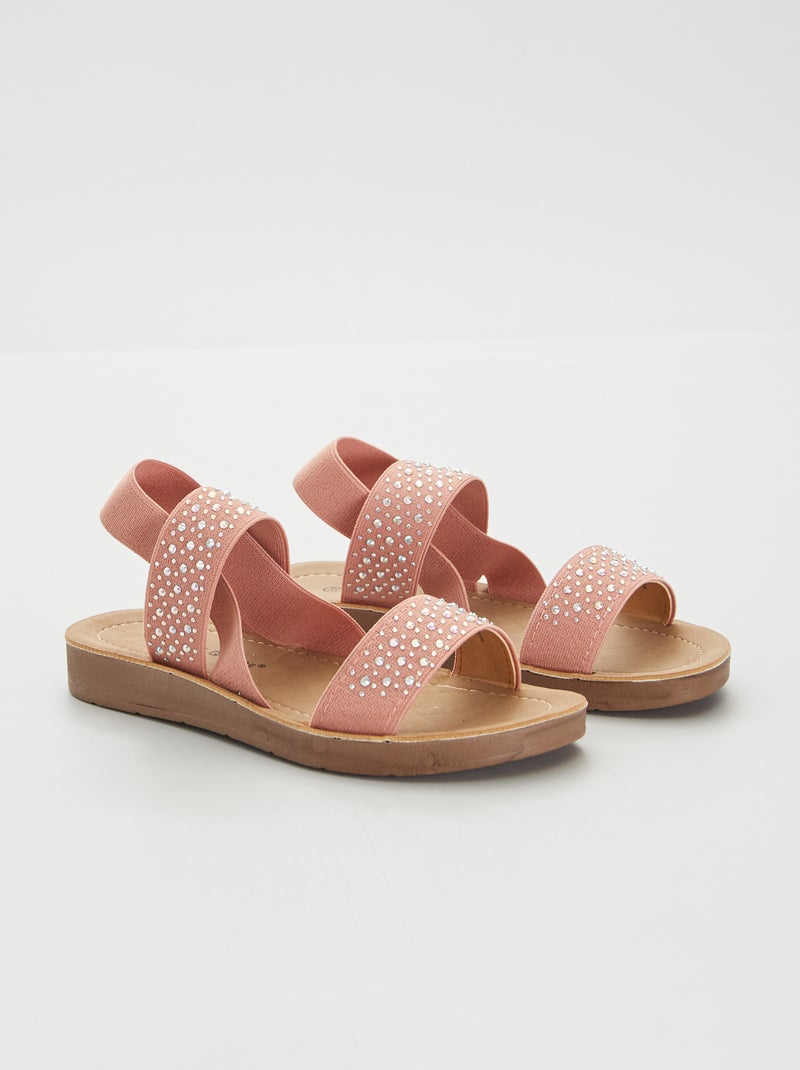 Sandalen met stras ROSE - Kiabi