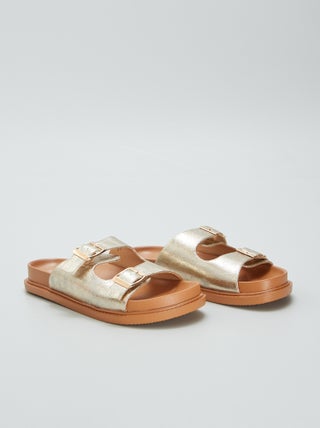 Sandalen met twee bandjes