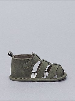 Schoenen - Sandalen van imitatieleer - Kiabi