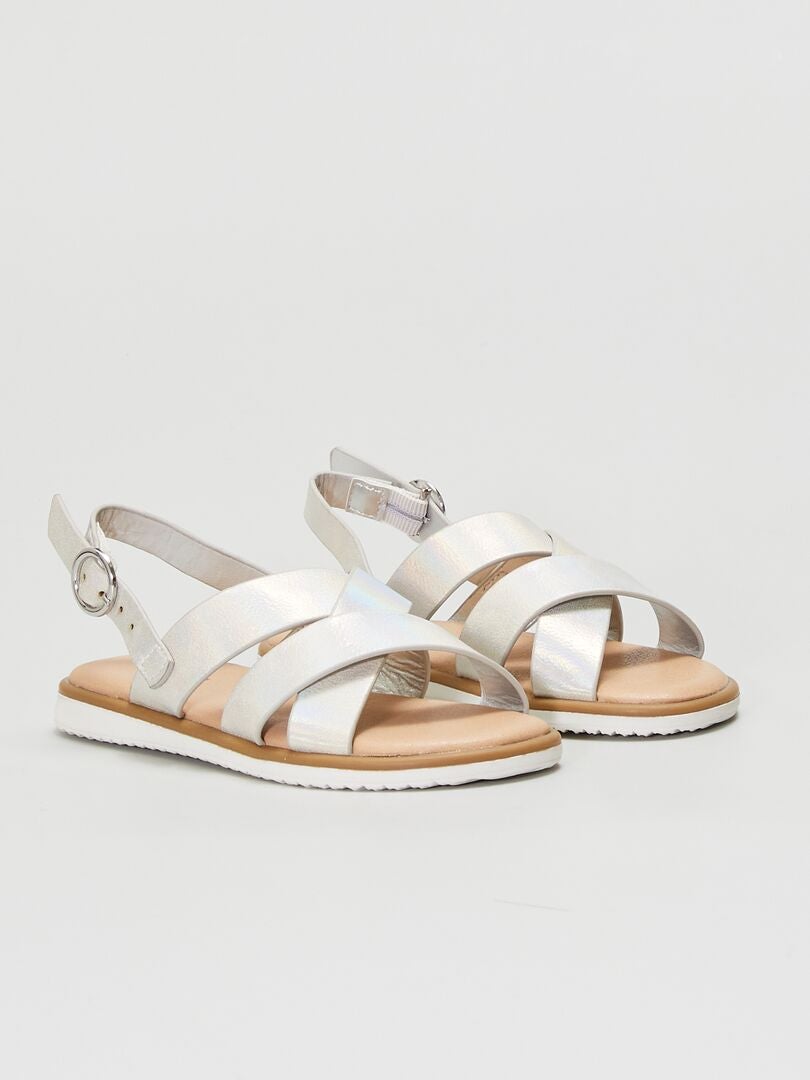 Sandalen zilver outlet