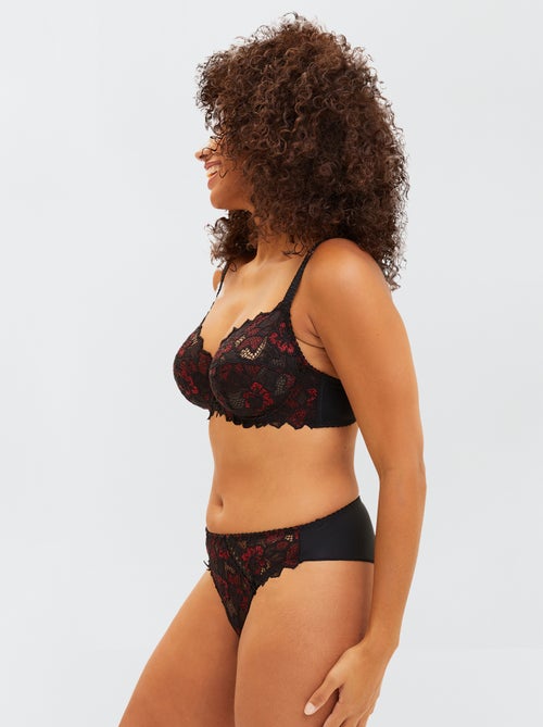 'Sans Complexe' - Kanten tangaslip - Kiabi