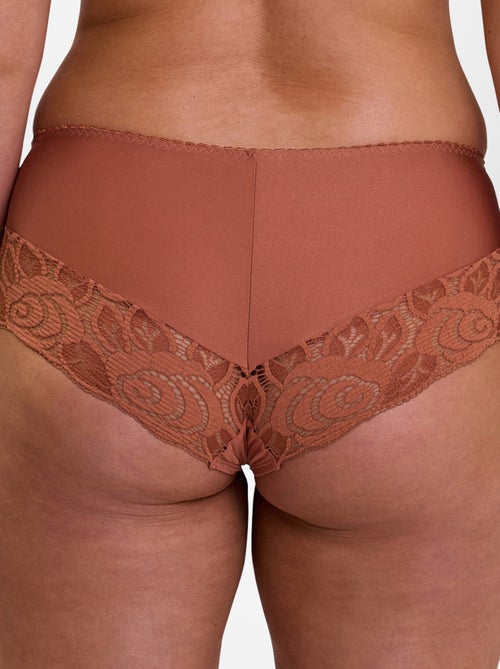 Sans complexe | Hipster van microvezel en kant - Kiabi