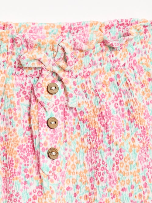 Sarouelbroek van katoenen jerseytricot - Kiabi