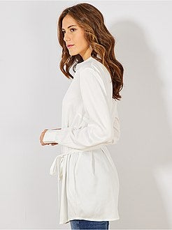 Satijnachtige blouse - Kiabi