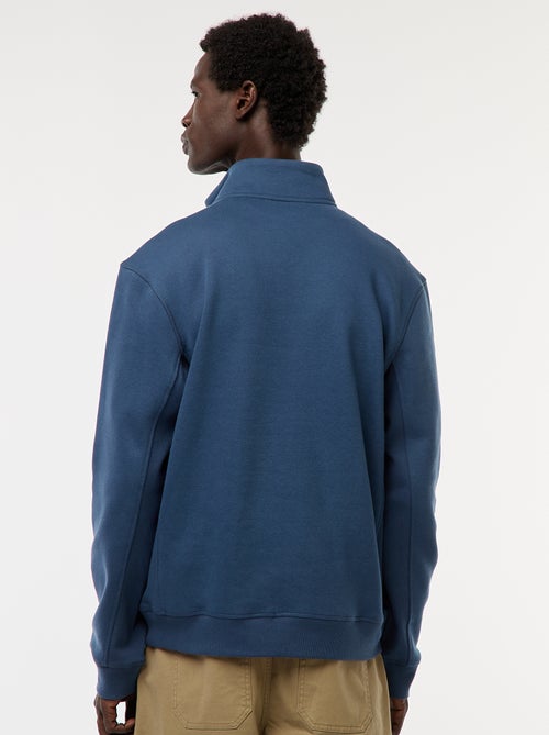 Schipperstrui met opstaande ritskraag - Kiabi