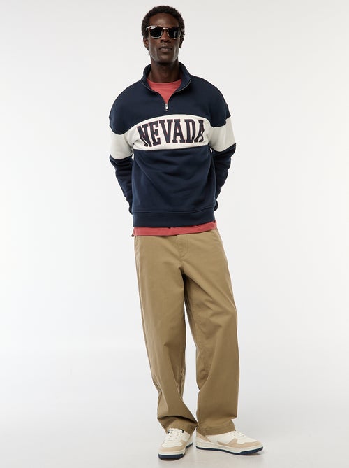 Schipperstrui met opstaande ritskraag - Kiabi Schipperstrui met opstaande ritskraag - Kiabi