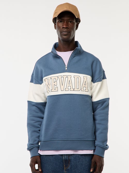 Schipperstrui met opstaande ritskraag - Kiabi Schipperstrui met opstaande ritskraag - Kiabi