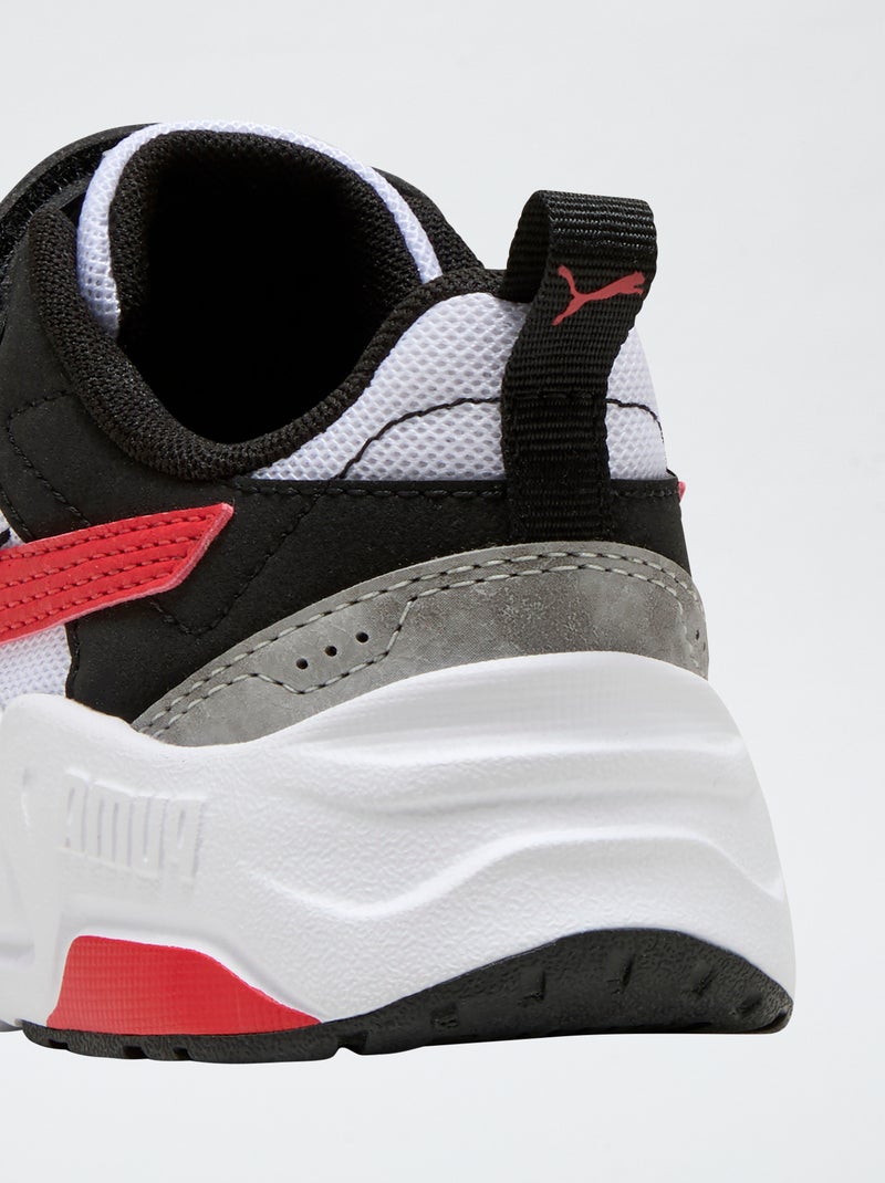 Schoen met veters en klittenband PUMA Zwart - Kiabi