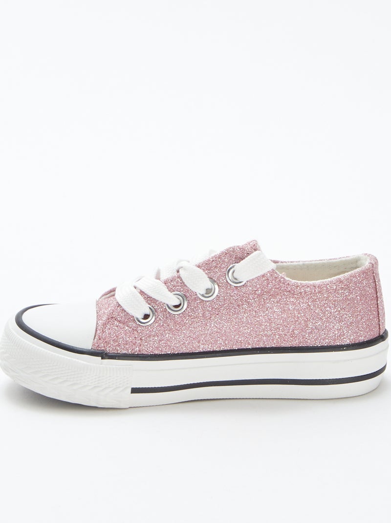 Schoenen met glittereffect Rose - Kiabi