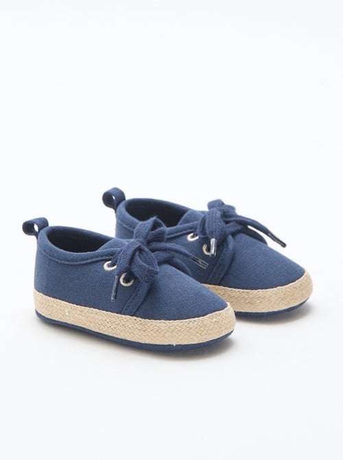 Schoenen met veters van stof - Kiabi