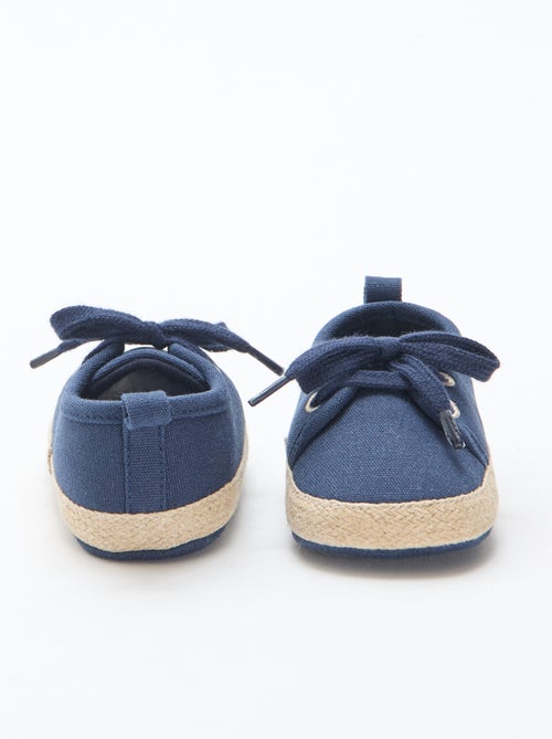 Schoenen met veters van stof - Kiabi