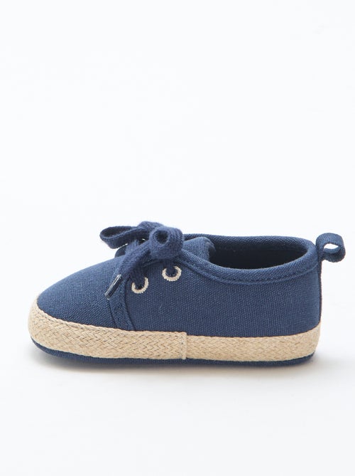 Schoenen met veters van stof - Kiabi